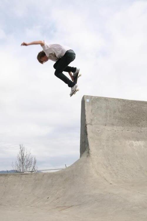 Skateboarding